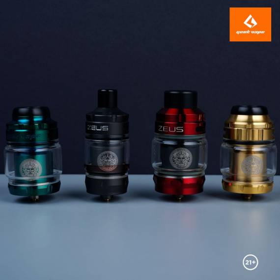 Новые старые предложения - GeekVape Zeus X RTA, Zeus Sub ohm Tank, Zeus X Mesh RTA и Zeus Nano Tank