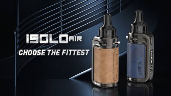 Eleaf iSolo Air POD mod kit - аккуратный под-мод сигаретной направленности...