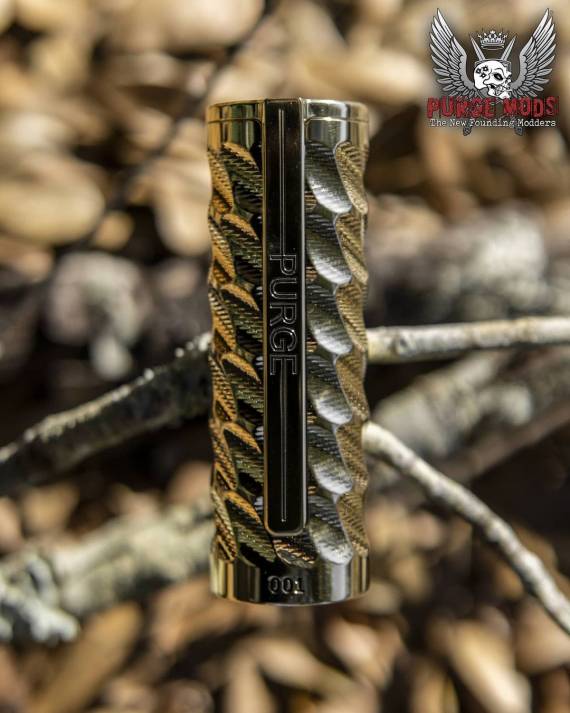 Purge Mods The Catalyst 21700 mech mod - очередной оригинал с боковой кнопкой...