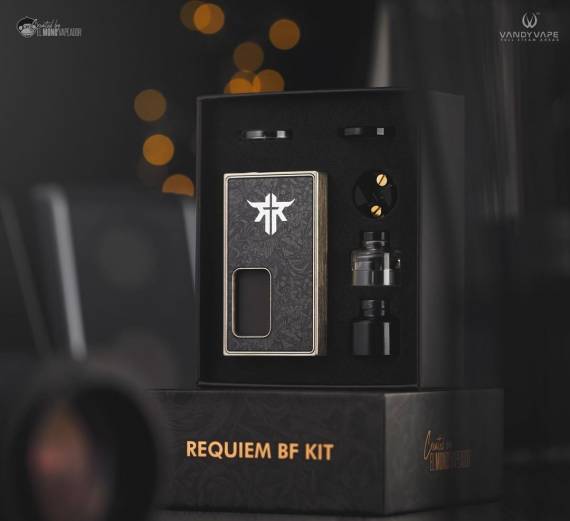 Vandy Vape REQUIEM BF kit - элегантный, компактный и богатый сквонк набор...