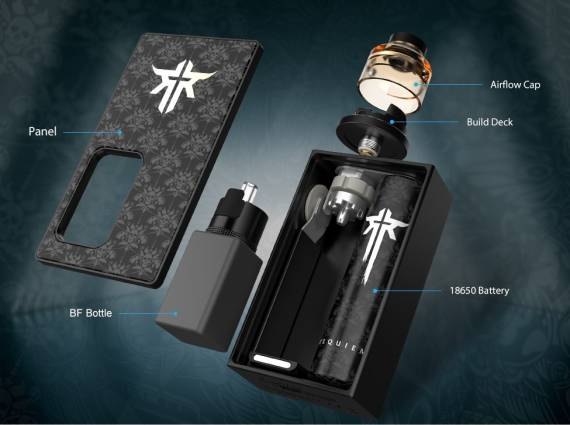 Vandy Vape REQUIEM BF kit - элегантный, компактный и богатый сквонк набор...