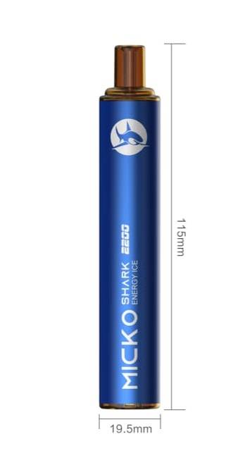 VEIIK Micko Shark Disposable Vape Pen - одноразовые гости...