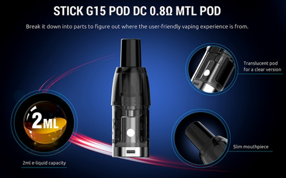 SMOK Stick G15 Pod kit - от сложного к простому...