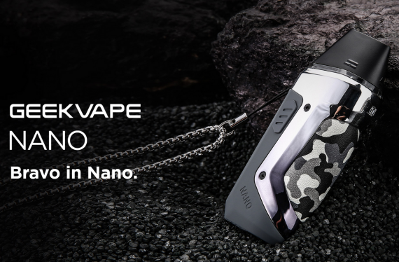 GeekVape Nano POD kit - самый мелкий представитель семейства...