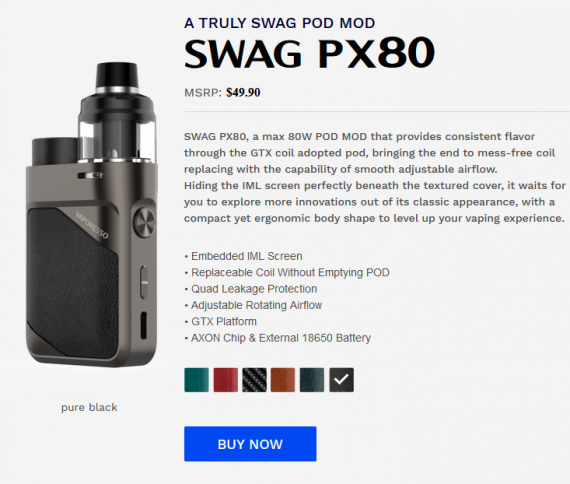 Новые старые предлоджения - Vaporesso SWAG PX80 и VLADDIN X kit...