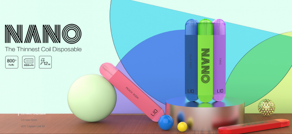 LIO Nano Disposable Vape kit - утонченный одноразовый набор...