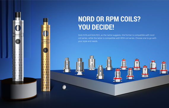 Smok Stick N18 / R22 kit - пара стартовых карандашей...
