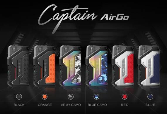 IJOY Captain AirGo POD kit - смелый дизайн, однако скромная начинка...