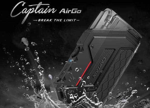 IJOY Captain AirGo POD kit - смелый дизайн, однако скромная начинка...