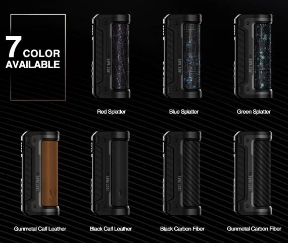 Lost Vape Scutum DNA 100C mod - новому флагману новый чипсет...