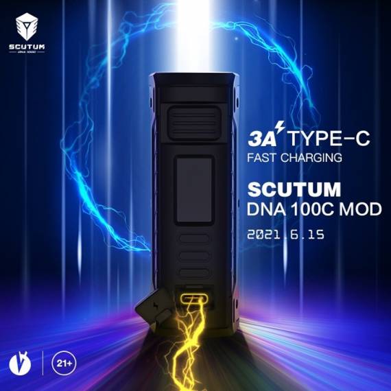 Lost Vape Scutum DNA 100C mod - новому флагману новый чипсет...