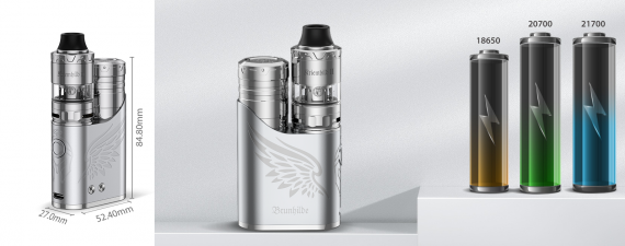 Vapefly Brunhilde SBS 100W Kit - стик, вооруженный необслугой...