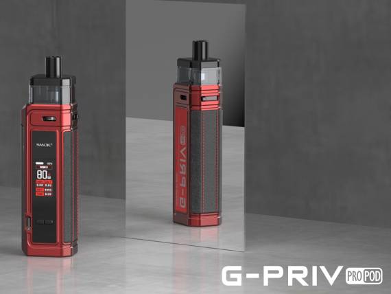 SMOK G-PRIV PRO POD kit - вторая обновка на внешней АКБ...