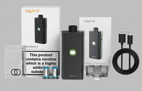 Aspire CloudFlask S SubOhm kit - обновленная фляжка...