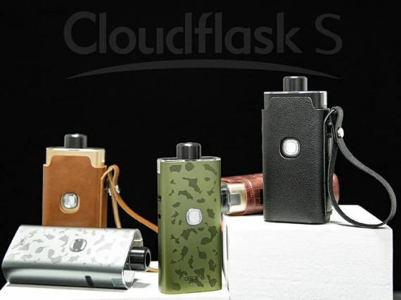 Aspire CloudFlask S SubOhm kit - обновленная фляжка...