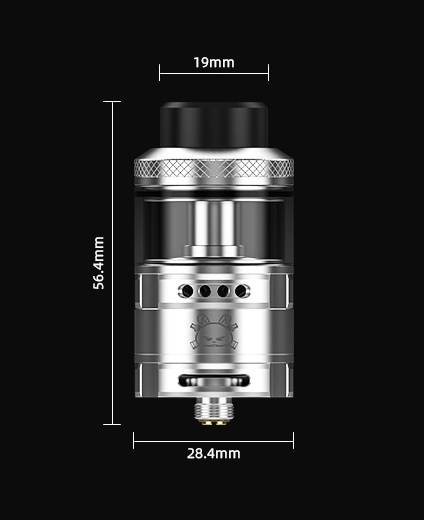 Hellvape Fat Rabbit RTA - растолстевший крол сдвумя обдувами...