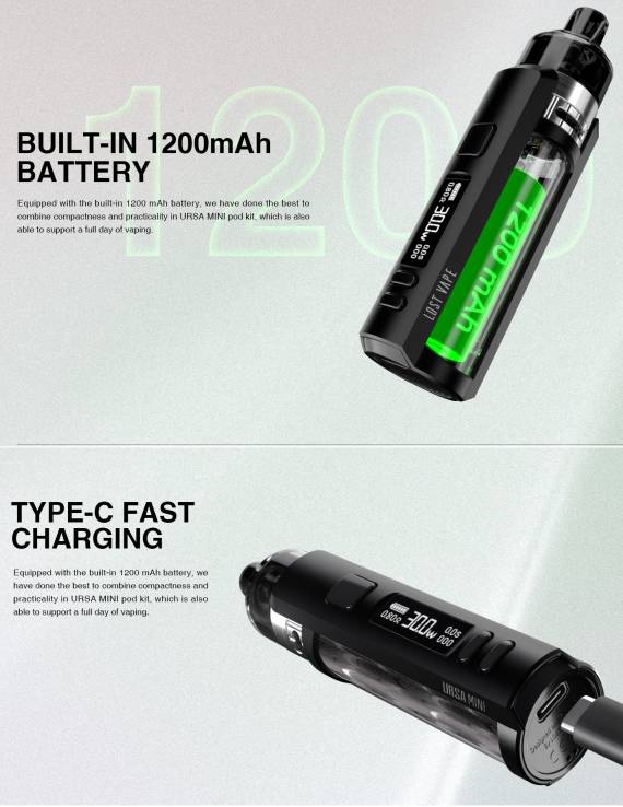 Lost Vape URSA MINI POD kit - уменьшенная копия...