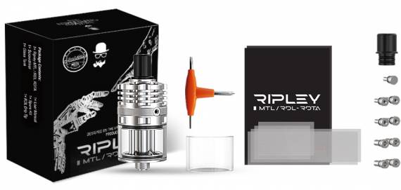 Ambition Mods / The Vaping Gentlemen Club Ripley MTL/RDL RDTA - универсал на основе имеющихся наработок...