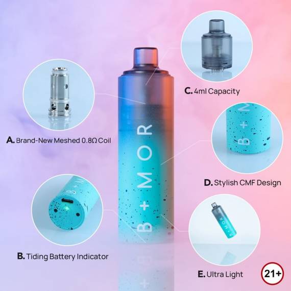 Bmor Sober POD kit  - яркое пятно...