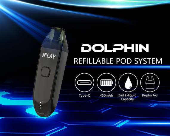 IPLAY Dolphin Refillable POD kit - актуален и по сей день...