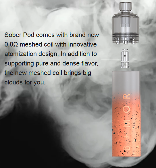 Bmor Sober POD kit  - яркое пятно...