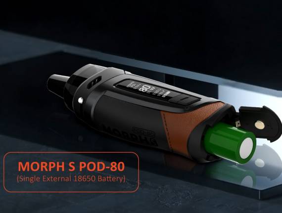 SMOK Morph S Pod-80 kit - старшая версия на сменной АКБ...