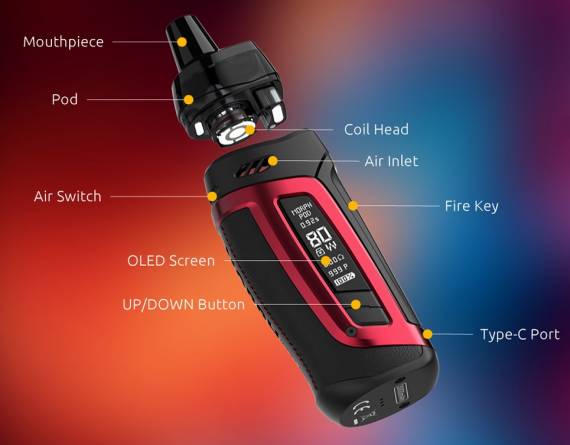 SMOK Morph Pod-80 kit - знакомый корпус с новыми возможностями...