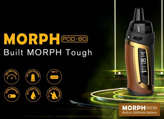 SMOK Morph Pod-80 kit - знакомый корпус с новыми возможностями...