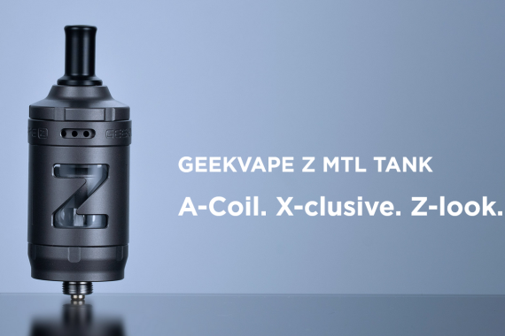 GeekVape Z MTL Tank - утонченный необбслуживаемый сигаретник...