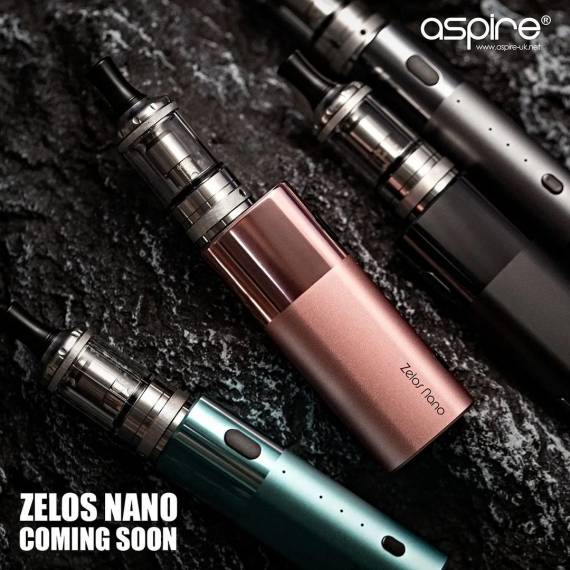Aspire Zelos Nano kit - сигаретный стиль...