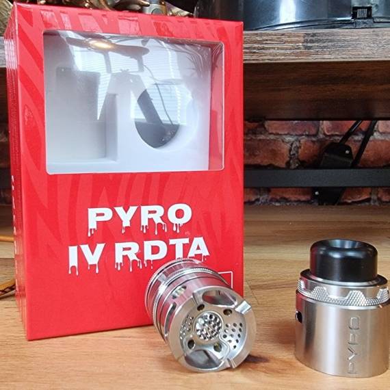 Vandy Vape PYRO V4 RDTA - настоящий дуршлаг...