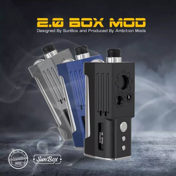 Ambition Mods & Sun box 2.0 Box Mod - интересный донор для Boro танков...