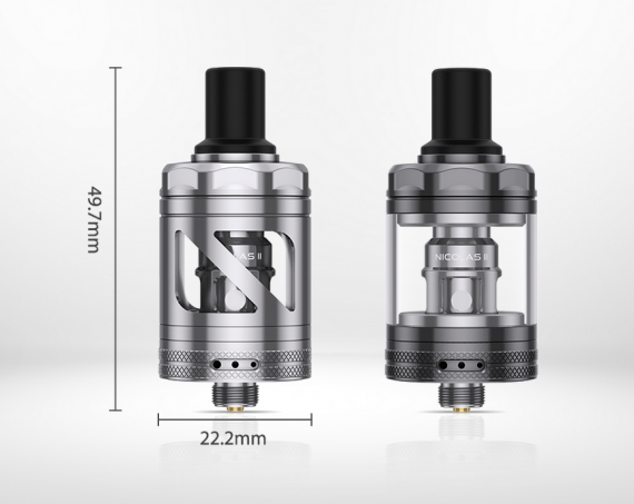 Vapefly Nicolas 2 MTL Tank S / G version - двойной удар по горлу...