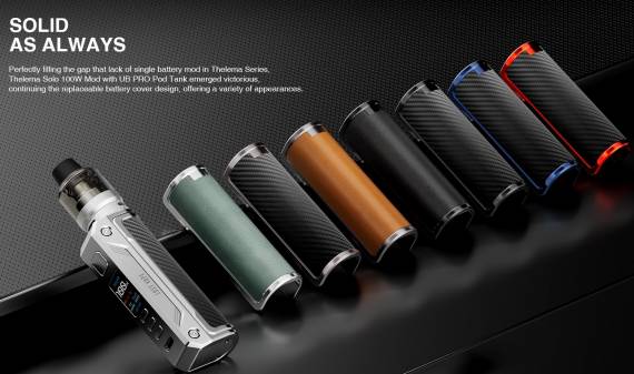 Lost Vape THELEMA SOLO 100W kit  - автономный наследник...