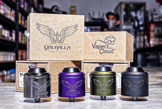 Новые старые предложения - Vaperz Cloud Hammer of God XL и Valhalla V2 Mini RDA...