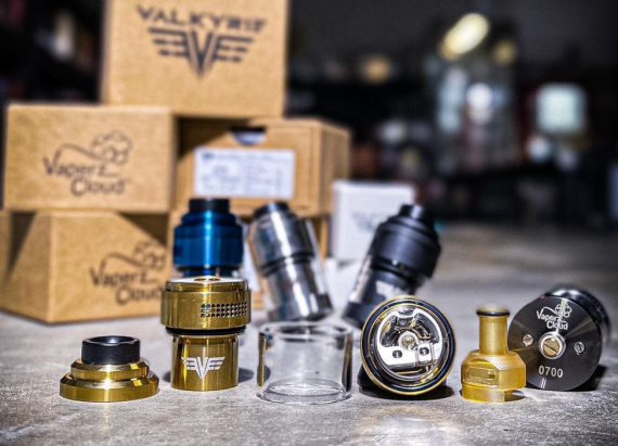 Vaperz Cloud Valkyrie Mini RTA - односпиральный малыш...