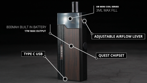 Lost Vape Orion Mini  POD kit - возвращение бородатого набора...