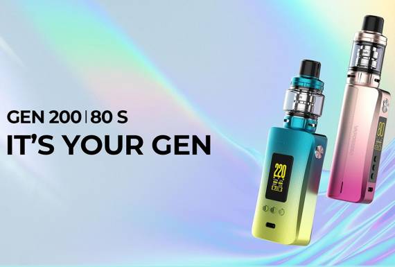Vaporesso GEN 80 S kit - одноаккумуляторный ген...