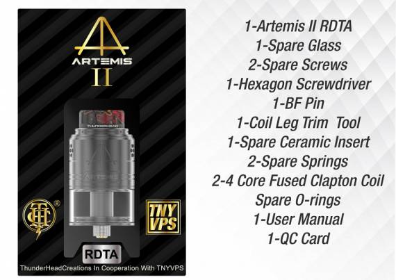 Thunderhead Creations Artemis 2 RDTA - ожидаемый симбиоз...