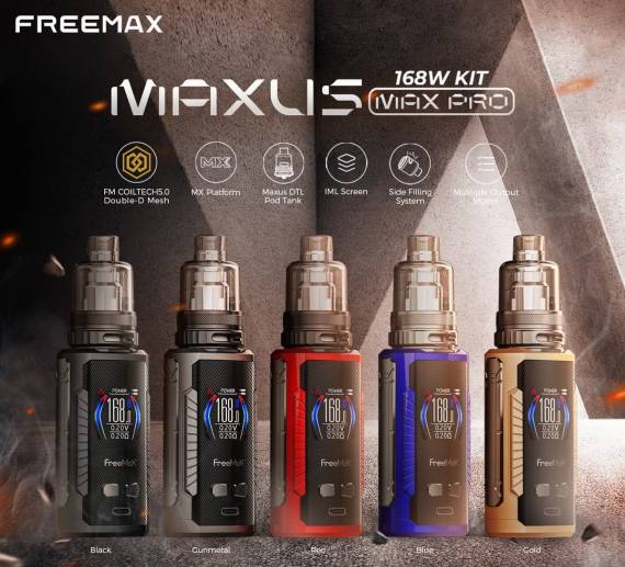 Freemax Maxus Max Pro 168W kit - был под, стал мод...