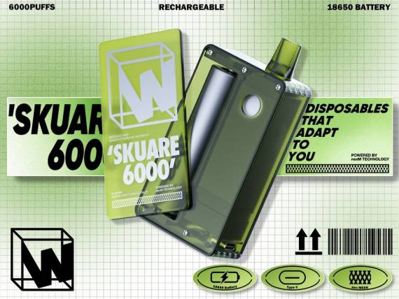 Wotofo Skuare disposable kit - одноразовый монстр...
