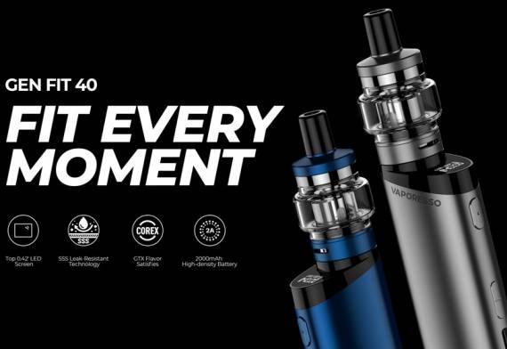 Vaporesso GEN Fit 40 kit - поумневший стройняга...