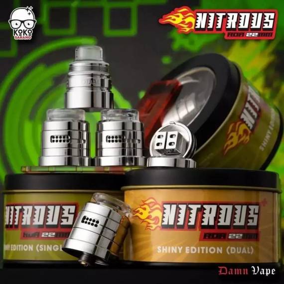 Новые старые предложения - Legal Mods LEGAL RDA и Damn Vape Nitrous + RDA...