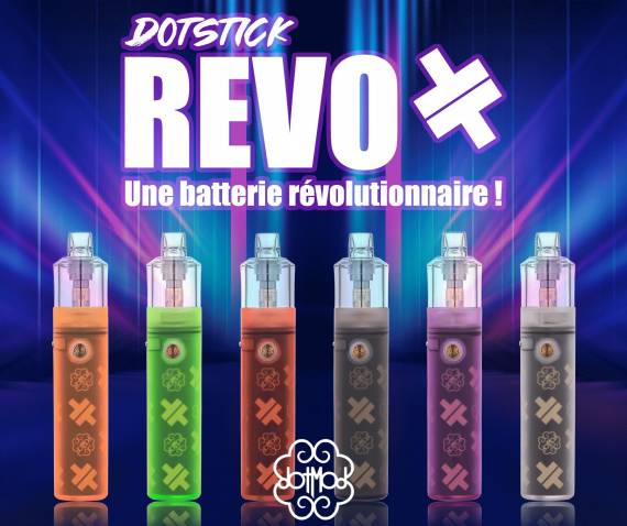Dotmod DotStick Revo POD kit – «суперконденсатор» с мгновенной зарядкой вместо АКБ…