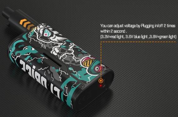 Ambition Mods Glories 18650 disposable vape kit - одноразовый экземпляр в качестве разнообразия...