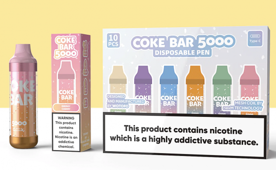 Wotofo CokeBar 5000 disposable kit Review