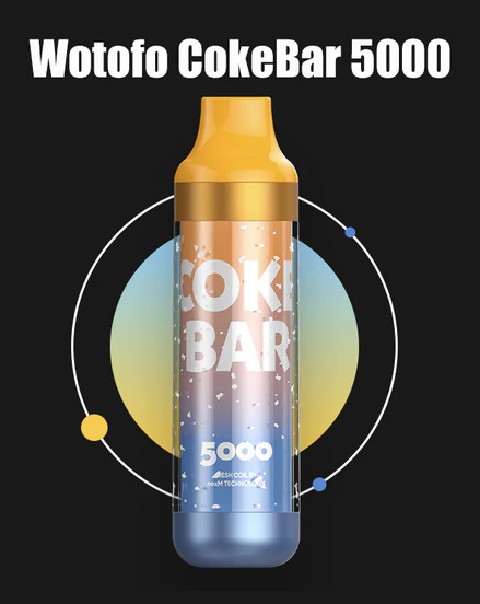 Wotofo CokeBar 5000 disposable kit - труба диаметром 30мм...