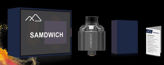 Dovpo × Across Vape Samdwich RDA - оригинальность в каждой детали...