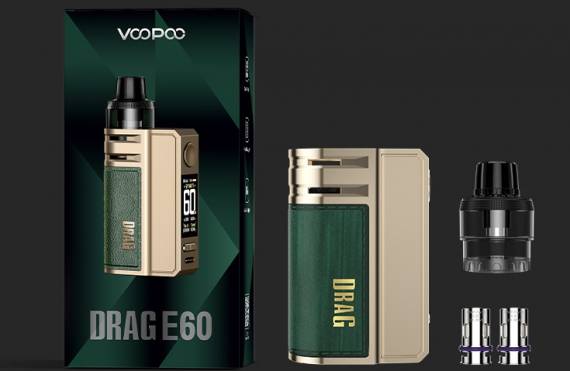 VOOPOO Drag E60 POD kit - новые формы и завидная автономность...