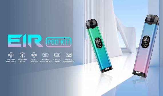 Hellvape EIR POD kit - временная смена ориентации...